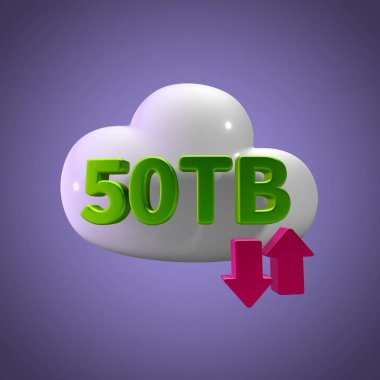 3D render bulut indir upload 50 Tb kapasite