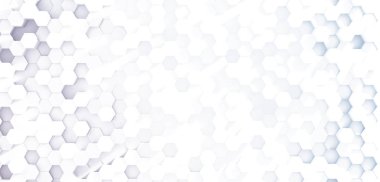 3D render altıgen arka plan