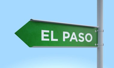 Yeşil tabelasını el paso