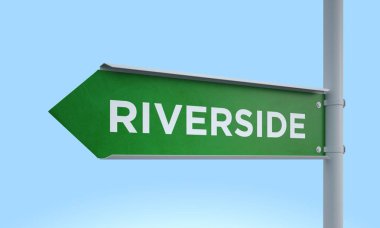 Yeşil tabelasını nehir