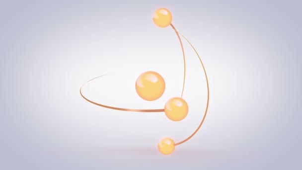 Rendu 3D Particule atome 