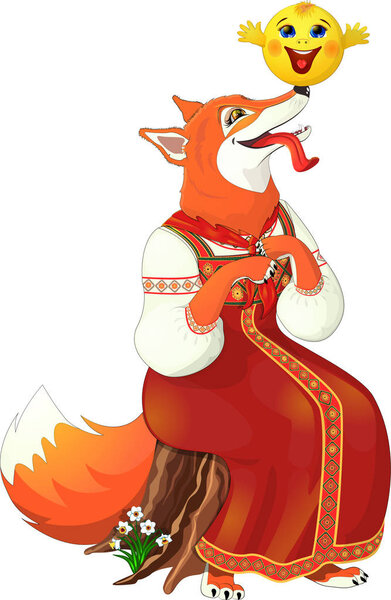 Bun on the nose of a fox.