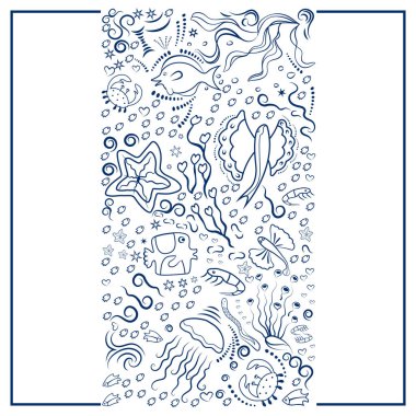 Mercan balık-07 çerçevelerle