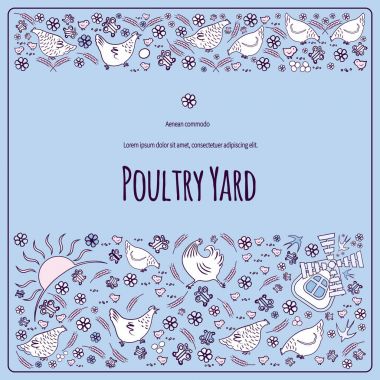 Kümes hayvanları Yard frem