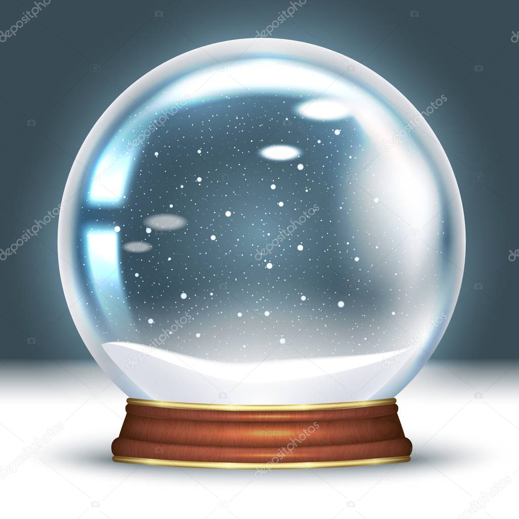 snow globe empty