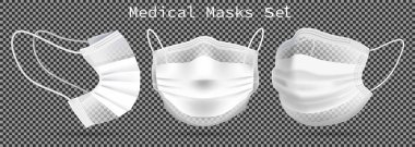 Tıbbi maskeyi ayarla