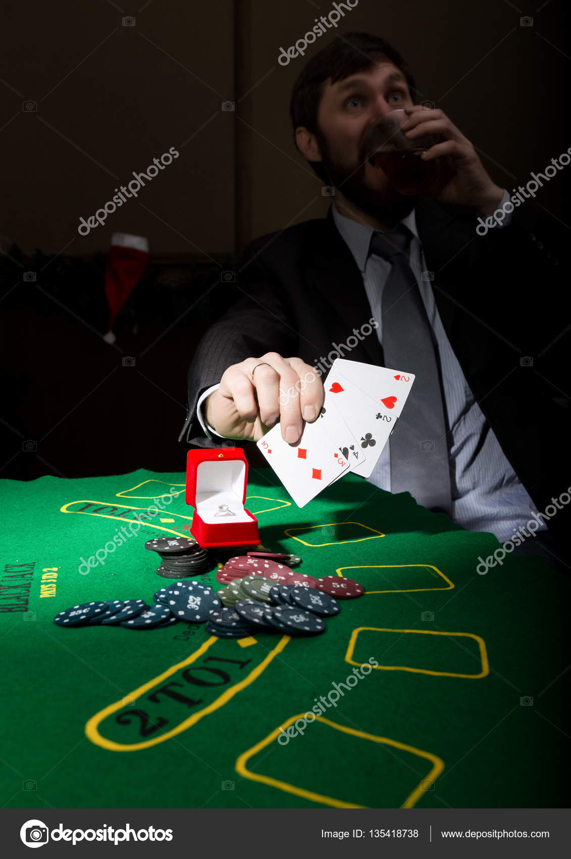 костюм игрока казино