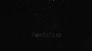 kar yavaş yavaş gece kış aylarında düşer