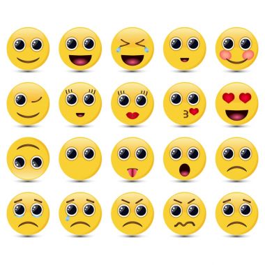 İfadeler kümesi. Emoji kümesi.