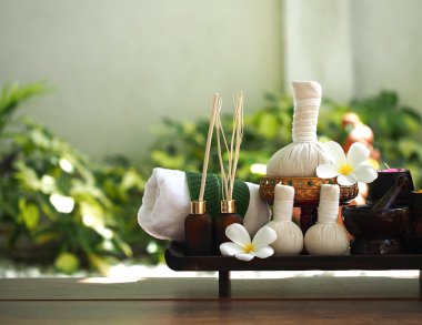 Spa tedavisi ve Masaj, Tayland, Thailand, yumuşak ve select odak
