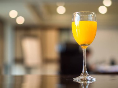 Taze portakal suyu, Toplantı Salonu arka plan ile toplantı ara