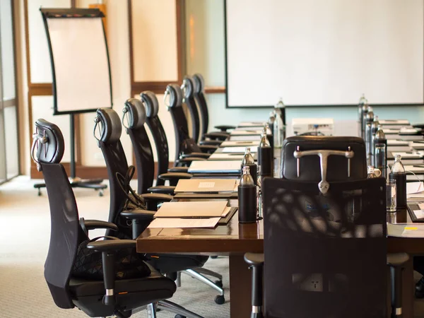 The detail shot of a meeting room, soft and select focus — Stock Photo, Image