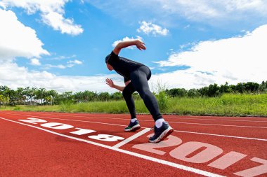 Runner acorss 2017-2018 kazanmak hedeflemek için çalışıyor. Tatil ve spor kavramı