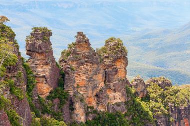 Üç kız kardeş Rock, Blue Mountains, Avustralya