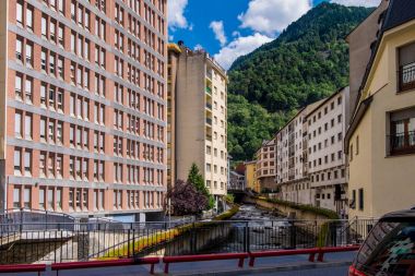 Andorra La Vella 'nın simgesi, Andorra' nın başkenti..