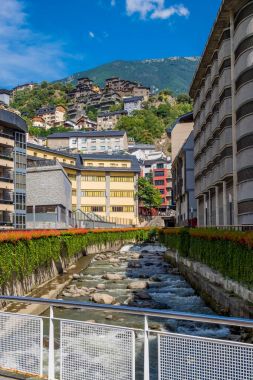 Andorra La Vella 'nın simgesi, Andorra' nın başkenti..