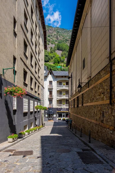 Ağustos 2017: Landmark Andorra La Vella, Andorra başkenti.