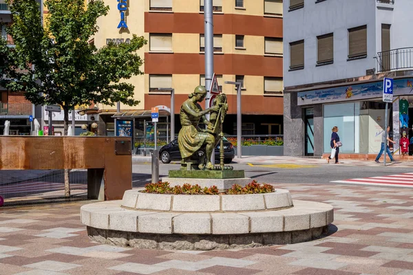 Ağustos 2017: Landmark Andorra La Vella, Andorra başkenti.