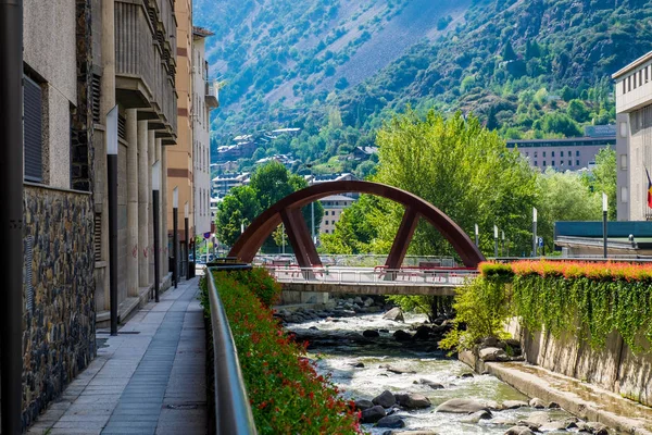 Ağustos 2017: Landmark Andorra La Vella, Andorra başkenti.