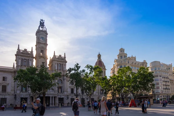 Valencia Şehrin Tarihi Merkezine — Stok fotoğraf