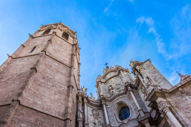 İspanya Valencia şehrin tarihi merkezi