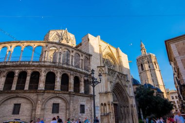 Haziran 2017: İspanya Valencia şehrin tarihi merkezi.