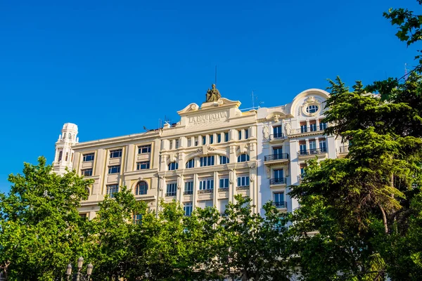 Historické centrum města Valencia, Španělsko — Stock fotografie