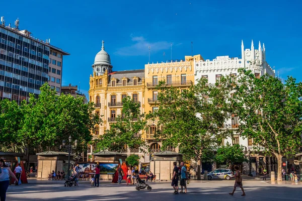 Valencia Şehrin Tarihi Merkezine — Stok fotoğraf