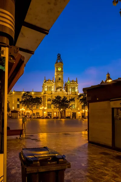 Valencia şehrin tarihi merkezine