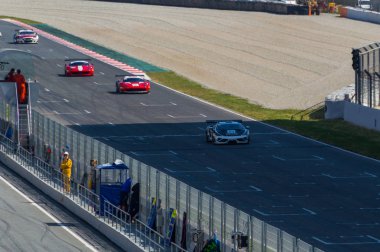 Nisan 2015: Gt Spor Kulübü devre de Barcelona, Catalonia, İspanya.