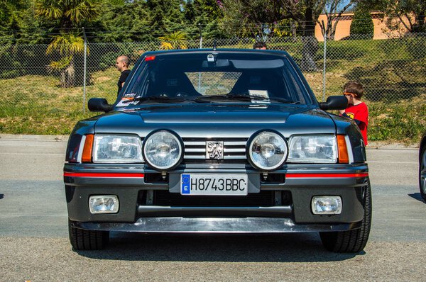 АПРЕЛЬ 2015: Peugeot 206 T16 в Circuit de Barcelona, Catalonia, Spain
.
