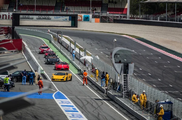 AVRIL 2015 : GT Sports Club sur le Circuit de Barcelone, Catalogne, Espagne . — Photo