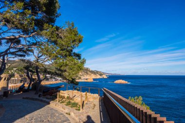 Tossa de Mar, Costa Brava, Katalonya, İspanya.