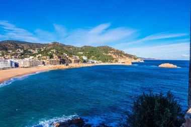 Tossa de Mar, Costa Brava, Katalonya, İspanya.