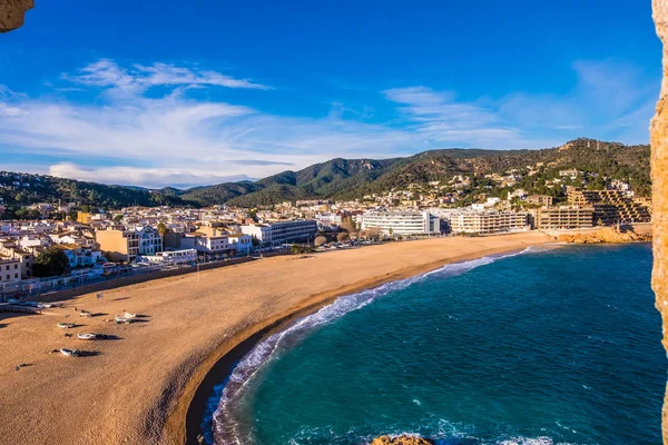 Tossa de Mar na Costa Brava, Katalonia, Hiszpania. — Zdjęcie stockowe