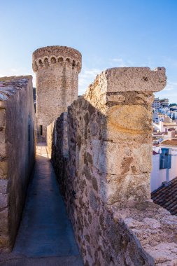 Tossa de Mar, Costa Brava, Katalonya, İspanya.