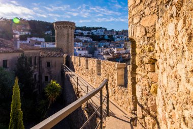 Tossa de Mar, Costa Brava, Katalonya, İspanya.