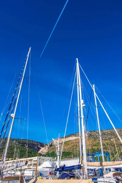 Hafen Port Ginesta Barcelona Katalonien — Stockfoto