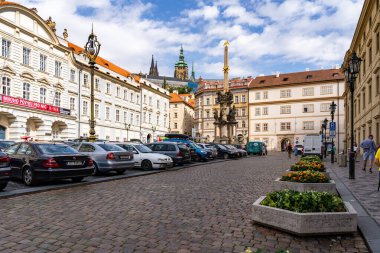 Çek Cumhuriyeti'nde St Nicholas Kilisesi Prag.