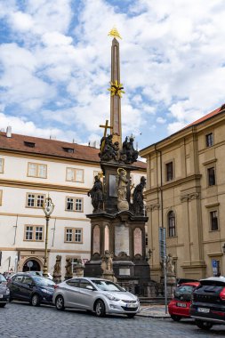 Çek Cumhuriyeti'nde St Nicholas Kilisesi Prag.