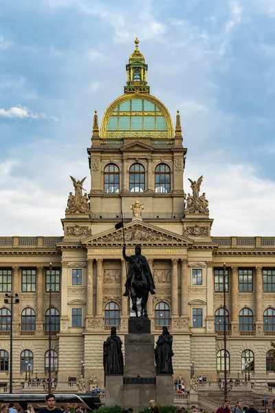 Статуя святого Вацлава Праги в Чехии . — стоковое фото