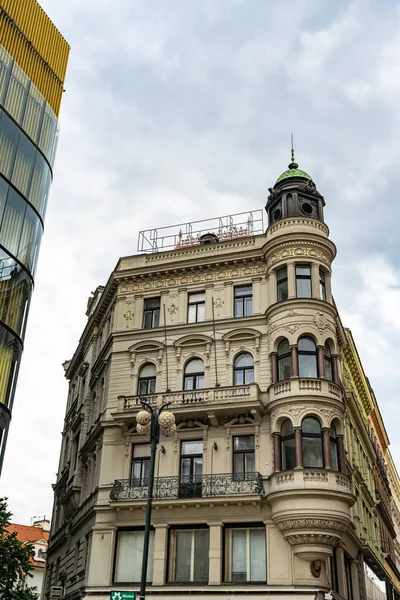 Old Town district of Prague in Czech Republic. — Stock Photo, Image