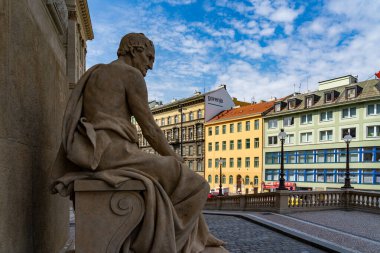 Çek Cumhuriyeti 'ndeki Ulusal Müze Prag.