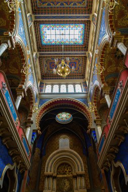 Çek Cumhuriyeti 'nde Jubilee Sinagog Prag.