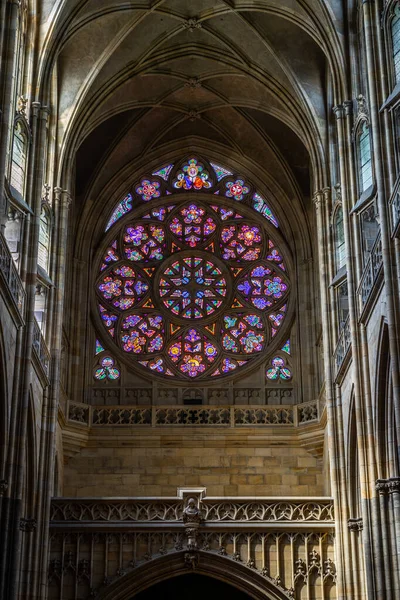 Saint Vitus Cathedral Prague στην Τσεχική Δημοκρατία. — Φωτογραφία Αρχείου