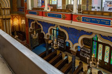 Çek Cumhuriyeti 'nde Jubilee Sinagog Prag.