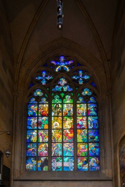 Çek Cumhuriyeti 'ndeki Saint Vitus Katedrali Prag.