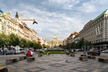 Çek Cumhuriyeti 'ndeki Ulusal Müze Prag.