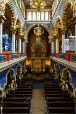 Çek Cumhuriyeti 'nde Jubilee Sinagog Prag.