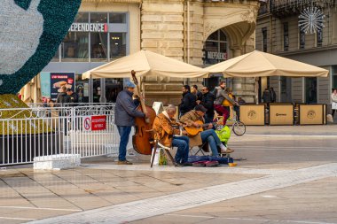 Place de la comedie Montpellier, Fransa.